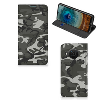 Nokia X20 | X10 Hoesje met Magneet Army Light