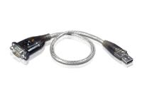 Aten UC232A1-AT tussenstuk voor kabels USB RS-232 Zwart, Metallic