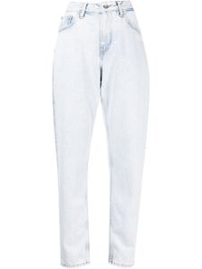 Off-White jean fuselé à taille haute - Bleu