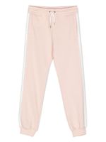 Chloé Kids pantalon de jogging à logo brodé - Rose