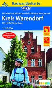 Fietsknooppuntenkaart ADFC Radwanderkarte Warendorf Kreis | BVA BikeMe