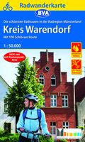 Fietsknooppuntenkaart ADFC Radwanderkarte Warendorf Kreis | BVA BikeMe - thumbnail