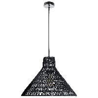 Hanglamp Lauri 50 cm 1 Lichts Zwart Scandinavisch