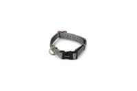 Beeztees - Halsband Hond - Mac Leather - Grijs - 20-40 Cm