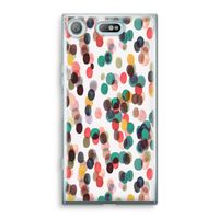 Tropical Dots: Sony Xperia XZ1 Compact Transparant Hoesje