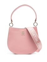 Tommy Hilfiger sac cabas en cuir artificiel à plaque logo - Rose - thumbnail