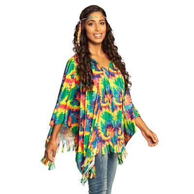 Poncho Hippie Tie Dye
