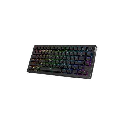 HyperX Alloy Rise 75 Wireless – 75% hot-swapable mechanisch gamingtoetsenbord, pc, tot 80 uur achtergrondverlichting, Dual Wireless 2,4 GHz en Bluetooth
