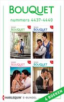 Bouquet e-bundel nummers 4437 - 4440 - Annie West, Michelle Smart, Joss Wood, Pippa Roscoe - ebook