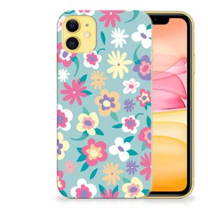 Apple iPhone 11 TPU Case Flower Power