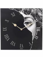 Fornasetti horloge à imprimé Lina Cavalieri - Noir - thumbnail