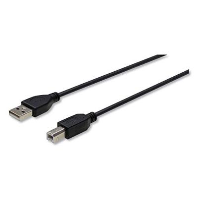 Innovera USB-kabel, KABEL, USB,2.0AM-BM,6',BK