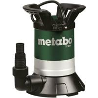 Metabo Doorzichtige dompelpomp TP 6600 – 0250660000 – nominaal opgenomen vermogen: 250 W – max. debiet: 6600 l/h en max. opvoerhoogte: 6 m – max. onderdompeldiepte: 5 m – 250 x 195 x 270 mm