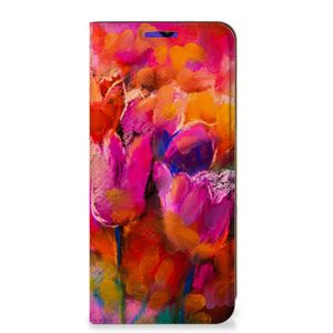 Bookcase Samsung Galaxy A13 (5G) | Samsung Galaxy A04s Tulips