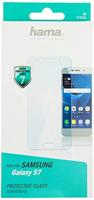 Hama 173764 173764 screen protector glas Geschikt voor (mobiele telefoon): Samsung Galaxy S7 1St, transparant