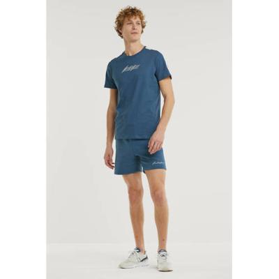JACK & JONES ORIGINALS T-shirt + sweatshort donkerblauw