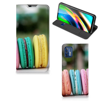 Motorola Moto G9 Plus Flip Style Cover Macarons - thumbnail