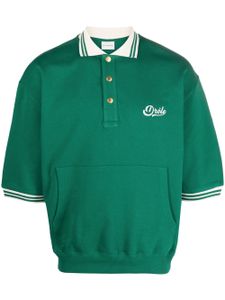 Drôle De Monsieur polo en coton à logo brodé - Vert