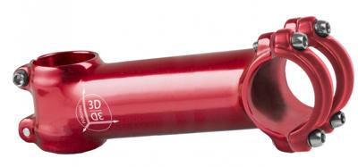 M-Wave stuurpen voorbouw vast 28,57/110/31,8 mm 7° rood M-Wave stuurpen voorbouw vast 28,57/110/31,8 mm 7° rood