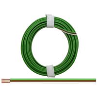 Donau Elektronik 325-485 Draad 3 x 0.25 mm² Groen, Bruin, Wit 5 m