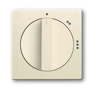 Busch-Jaeger Busch-dynasty centraalplaat voor driestandenschakelaar met draaigreep en opdruk, studiowit Busch-Jaeger Busch-dynasty centraalplaat voor driestandenschakelaar met draaigreep en opdruk, studiowit