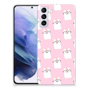 Samsung Galaxy S21 Plus TPU Hoesje Sleeping Cats