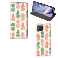 OPPO Reno4 Z 5G Flip Style Cover Ananas