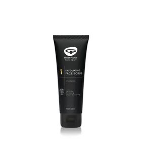 Men face scrub exfoliating