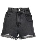 b+ab short en jean à effet usé - Gris