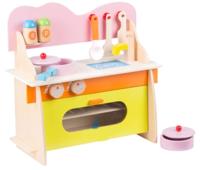 Marionette speelgoedkeuken hout 36 x 17 x 36 cm S