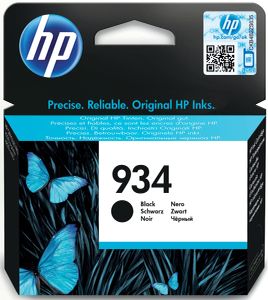 HP inktcartridge 934, 400 pagina&apos;s, OEM C2P19AE, zwart