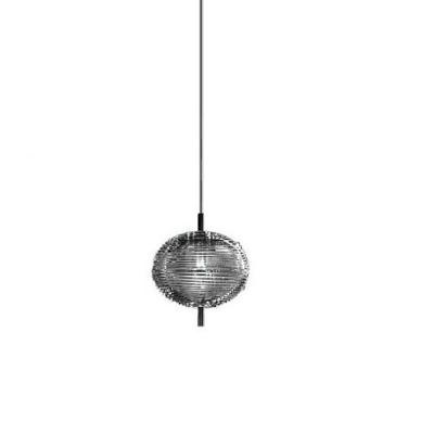 Lodes - Jefferson Mini Hanglamp Zwart Chroom