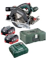 Metabo KS 18 LTX 57 18V LiHD accu cirkelzaag set in Metaloc 2 x 8,0Ah accu - 57mm | 601857810 - 601857810