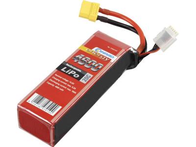 LiPo accupack 14.8 V 4600 mAh Aantal cellen: 4 20 C Conrad energy Softcase XT90 LiPo accupack 14.8 V 4600 mAh Aantal cellen: 4 20 C Conrad energy Softcase XT90