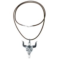 Mendes heren ketting 925 zilver Bull