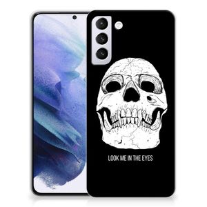 Silicone Back Case Samsung Galaxy S21 Plus Skull Eyes