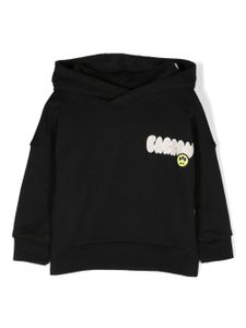 Barrow kids hoodie en coton à logo imprimé - Noir