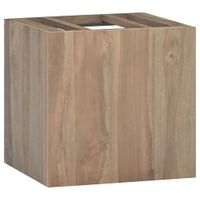 Badkamerwandkast 46x25,5x40 cm massief teakhout