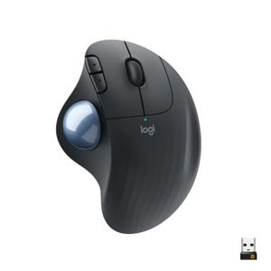 Logitech ERGO M575 Trackball Radiografisch Optisch Zwart 5 Toetsen 2000 dpi Ergonomisch