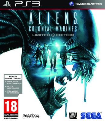 SEGA Aliens: Colonial Marines Limited Edition, PlayStation 3 Basic + DLC