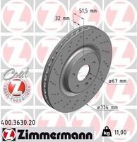 Remschijf Coat Z 400363020