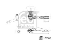 spoorstangeindstuk 178502 - thumbnail