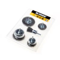 Staaldraadborstelset 5dlg.iro