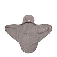 Koeka Dijon Organic newborn badcape steel grey