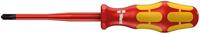 Wera 165 iSS PZ/S VDE-geïsoleerde schroevendraaier voor plusminusschroeven, Pozidriv/sleuf, PZ/S 2 x 100 mm, 05020134001