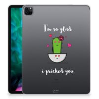 iPad Pro 12.9 (2020) | iPad Pro 12.9 (2021) Tablet Back Cover Cactus Glad - thumbnail