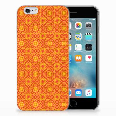 Apple iPhone 6 | 6s TPU bumper Batik Oranje Apple iPhone 6 | 6s TPU bumper Batik Oranje