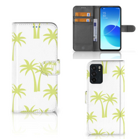 OPPO Reno6 5G Hoesje Palmtrees - thumbnail