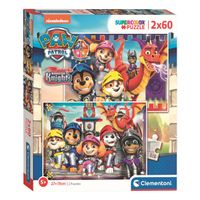 Clementoni Puzzel PAW Patrol, 2x60st. - thumbnail