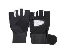 Legend Sports Fitness handschoen legend mesh zwart/roze